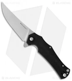 Real Steel Archangel Liner Lock Knife Black G-10 (4" Satin) RS7251