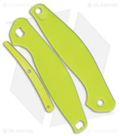 Real Steel E771 Neon Green G-10 Replacement Scales For Real Steel Sea Eagle