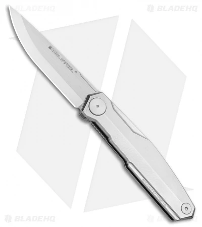 Real Steel G3 Puukko Scandi Front Flipper Knife Stainless (3.5" Satin) 1 Real Steel G3 Puukko Scandi Front Flipper Knife Stainless (3.5" Satin)