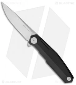 Real Steel G3 Puuko Light Liner Lock Knife Black G-10 (3.5" Satin)