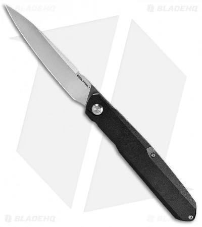 Real Steel G5 Metamorph Front Flipper Knife Black Aluminum (3.5" Satin) RS7834 1 Real Steel G5 Metamorph Front Flipper Knife Black Aluminum (3.5" Satin) RS7834