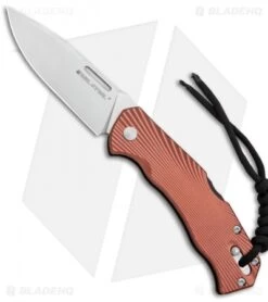 Real Steel H7Â SpecialÂ Edition Free Back Lock Knife Copper (3.5" Satin) RS7798