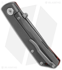 Real Steel Luna Boost Frame Lock Knife Mars Fat Carbon (2.75" Stonewash) -Elite Folds Real Steel Luna Boost FLK Mars Fat Carbon 2in SW BHQ 144205 td side