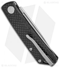 Real Steel Luna Slip Joint Knife Carbon Fiber (2.875" N690) Exclusive -Elite Folds Real Steel Luna SJ Folding CF N690 Exclusive BHQ 102305 jr side