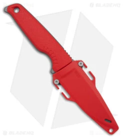 SOG Altair FX Fixed Blade Knife Canyon Red (3.4" Bead Blast) 17-79-02-57 -Elite Folds SOG Altair FX FBK Canyon Red 3in Bead Blast BHQ 140851 td sheath