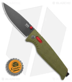 SOG Altair XR Lock Folding Knife Field Green GRN (3.2" Gray) 12-79-03-57 -Elite Folds SOG Altair XR Lock Folding Knife Field Green GRN 3in Gray BHQ 140858 td size