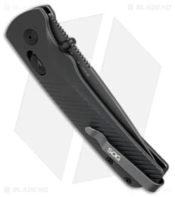 SOG Flash AT-XR Lock Spring Assisted Knife Urban Gray GRN (3.4" Dark Gray D2) -Elite Folds SOG Flash AT Lock Knife Urban Gray 3 in Dark Gray BHQ 175647 td side