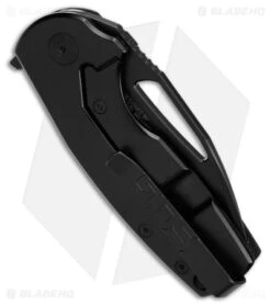 SOG Stout FLK Frame Lock Knife Carbon Fiber (2.6" Black) -Elite Folds SOG Stout FLK FLK Black CF 2in Black BHQ 125962 td side