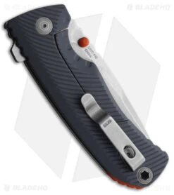 SOG Tellus Frame Lock Knife Wolf Gray FRN (3.65" Stonewash Cryo 440) -Elite Folds SOG Tellus Flk Wolf Gray Sw BHQ 177881 jr side