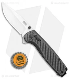 SOG Terminus XR Lock Knife Black G-10/Carbon Fiber (3" Satin S35VN) TM1025-BX -Elite Folds SOG Terminus XR Black G 10 CF Satin TM1025 BX BHQ 108532 jr bottlecap