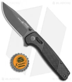 SOG Terminus XR LTE Knife Carbon Fiber (3" Gray) TM1032-BX -Elite Folds SOG Terminus XR LTE Lock CF Black TM1032 BX BHQ 116859 jr bottlecap