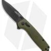 SOG Exclusive Terminus XR Lock Knife Green Micarta (3" Black)