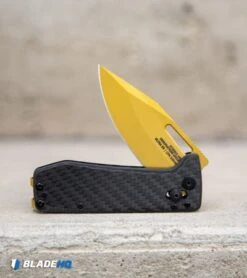 SOG Ultra XR Lock Knife Carbon Fiber (2.75" Gold) -Elite Folds SOG Ultra XR Lock Knife Carbon Fiber Gold BHQ 105689 kp concrete web