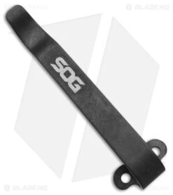 SOG Ultra XR Folding Knife Blackout Carbon Fiber (2.8" Black S35VN) -Elite Folds SOG Ultra XR XHP Folding Knife Blackout Carbon Fiber 2in Black XHP BHQ 140873 td clip