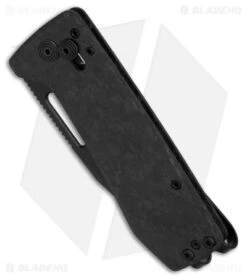 SOG Ultra XR Folding Knife Blackout Carbon Fiber (2.8" Black S35VN) -Elite Folds SOG Ultra XR XHP Folding Knife Blackout Carbon Fiber 2in Black XHP BHQ 140873 td spine