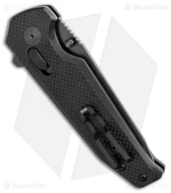 SOG Vision XR Lock Knife Black G-10 (3.4" Black Serrated) -Elite Folds SOG Vision Mk3 Partially Serrated 12 57 02 57 BHQ 107731 LS Side