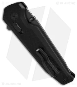 SOG Vision XR LTE Flipper Knife Black G-10 (3.4" Black) -Elite Folds SOG Vision XR LTE Knife Black G10 3in Graphite BHQ 140126 td side jr