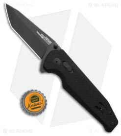 SOG Vision XR LTE Flipper Knife Black G-10 (3.4" Black) -Elite Folds SOG Vision XR LTE Knife Black G10 3in Graphite BHQ 140126 td size jr