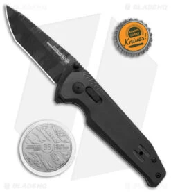 SOG Vision XR LTE Flipper Knife Black Ti (3.4" Black) 35th Anniversary Edition -Elite Folds SOG Vision XR Lock Knife Black G10 3in Black 35th Anniversary Edition BHQ 136432 td size