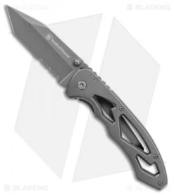 Smith & Wesson Frame Lock Knife Gray Stainless Steel (3" Gray) CK400LTS