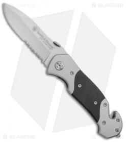 Smith & Wesson First Response Folding Knife G10 (Satin Serr) SWFRS