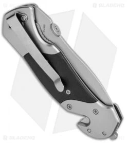 Smith & Wesson First Response Folding Knife G10 (Satin Serr) SWFRS -Elite Folds Smith Wesson First Response G10 Serr SWFRS BHQ 21755 jr side