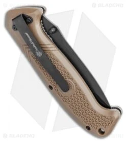 Smith & Wesson 2-Piece Folder + Fixed Knife Combo Set 1122655 -Elite Folds Smith Wesson MP Knife 2 Piece Combo Set 1122655 BHQ 117742 LS Folder Sie