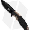 Smith & Wesson M&P Liner Lock Knife Black/Tan (3.4" Black Serr) SWMP13BS
