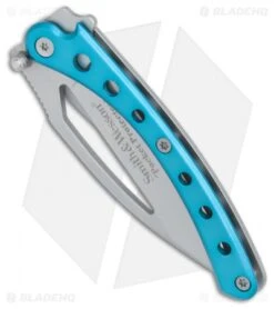 Smith & Wesson Pocket Protector Frame Lock Knife Blue (2.625" Gray) -Elite Folds Smith Wesson Pocket Protector blue gray BHQ 75355 er spine