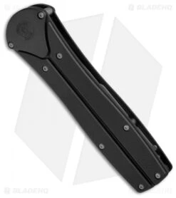 Smith & Wesson Power Glide Tanto Manual OTF Knife (3.875" Black) SWPGBT -Elite Folds Smith Wesson Power Glide Bayo Manuel OTF Black SWPGBT BHQ 3812 jr spine