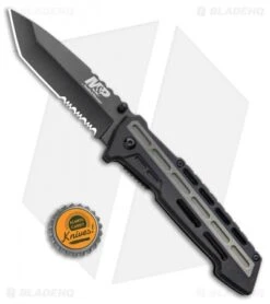 Smith And Wesson AR Overmold Liner Lock Knife Black/Green Overmold (3.5" Black) -Elite Folds Smith and Wesson AR Overmold Liner Lock Knife Black Green Overmold Black BHQ 93653 kp bottle cap