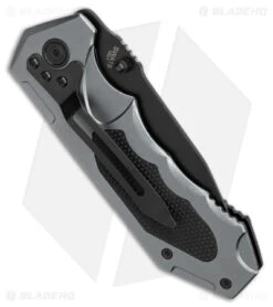 Smith & Wesson Extreme Ops Liner Lock Knife Black/Gray (3.4" Black) -Elite Folds Smith and Wesson Extreme Ops LL Black Gray Black BHQ 174754 jr side