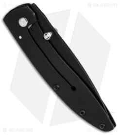 Smith & Wesson Little Pal Frame Lock Knife (2.3" Black) CKLPB -Elite Folds Smith and Wesson Little Pal Frame Lock Knife 2in Black BHQ 16031 td side