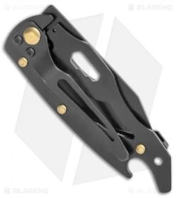 Smith & Wesson Multi-Tool Folding Knife Black Stainless Steel (2.1" Black) -Elite Folds Smith and Wesson Multi Tool Stainless Steel 2in Blade BHQ 125120 jr side