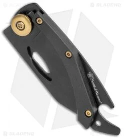 Smith & Wesson Multi-Tool Folding Knife Black Stainless Steel (2.1" Black) -Elite Folds Smith and Wesson Multi Tool Stainless Steel 2in Blade BHQ 125120 jr spine