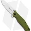 Steel Will Apostate 1152 Frame Lock Knife OD Green G-10/Ti (3.75" Satin)