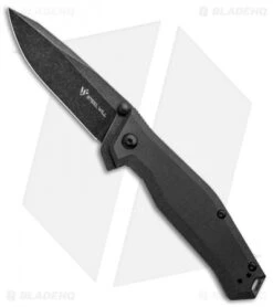 Steel Will Apostate 1159 Frame Lock Knife Black G-10/Ti (3.75" Black SW)
