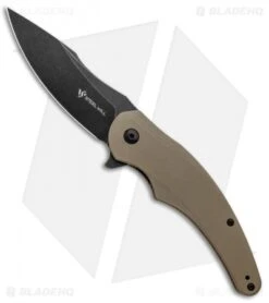 Steel Will Arcturus Liner Lock Knife Tan G-10 (3.75" Black) F55-06