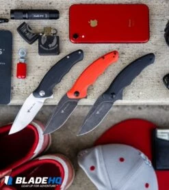 Steel Will Avior Liner Lock Knife Red G10 (3.2" Black SW) F62-05 -Elite Folds Steel Will Avior Liner Lock Knife Black G10 Black SW F62 08 BHQ 110566 kp geared up web 1