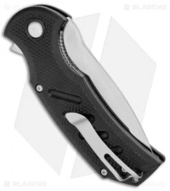 Steel Will Censor Liner Lock Knife Black FRN (3.5" Satin) F13-A1 -Elite Folds Steel Will Censor LL Black FRN Satin F13 A1 BHQ 105283 jr side