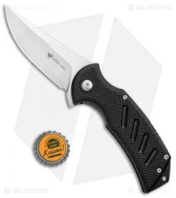 Steel Will Censor Liner Lock Knife Black FRN (3.5" Satin) F13-A3 -Elite Folds Steel Will Censor LL Black FRN Satin F13 A3 BHQ 105285 jr bottlecap