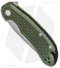 Steel Will Knives Cutjack Mini Flipper Knife OD Green FRN (3" Satin) C22M-1OD -Elite Folds Steel Will Cutjack Mini Flipper Knife OD Green FRN Satin SMGC22M1OD BHQ 77677 jr spine