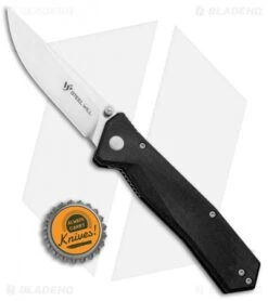 Steel Will Daitengu Liner Lock Knife Black G-10 (3.25" Satin) F11-01 -Elite Folds Steel Will Daitengu LL Black G 10 Satin F11 01 BHQ 99176 jr bottlecap