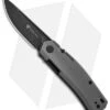 Steel Will Fjord Liner Lock Knife Gray G-10 (3.5" Black Stonewash) F7128