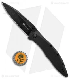 Steel Will Gienah Liner Lock Knife Black G-10 (3.9" Black Stonewash) F53-18 -Elite Folds Steel Will Gienah LL Black G 10 Black SW F53 18 BHQ 102949 jr bottlecap