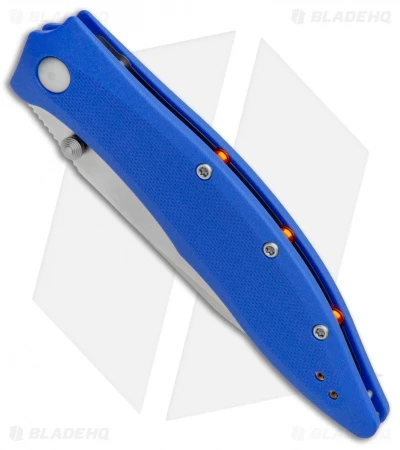 Steel Will Gienah Liner Lock Knife Blue G-10 (3.9" Satin) F53-13 2 Steel Will Gienah Liner Lock Knife Blue G-10 (3.9" Satin) F53-13 - Image 2