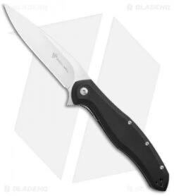Steel Will Intrigue Liner Lock Knife Black G-10 (3.75" Satin M390) F45-31