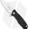 Steel Will Knives Chatbot Liner Lock Flipper Knife Black G10 (3.25" Satin)