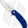Steel Will Knives Cutjack Flipper Knife Blue FRN (3.5" Satin) C22-1BL