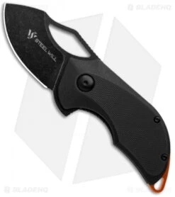 Steel Will Kobold Liner Lock Knife Black G-10 (1.75" Black Stonewash) F66-04
